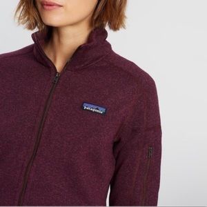 Patagonia Maroon Fleece Lined Better Sweater